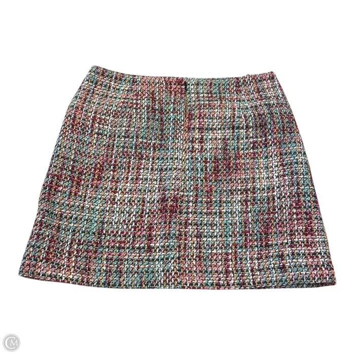 Skirt Mini & Short By Loft In Multi-colored, Size: 6