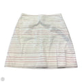 Skirt Mini & Short By Loft In Striped Pattern, Size: 6