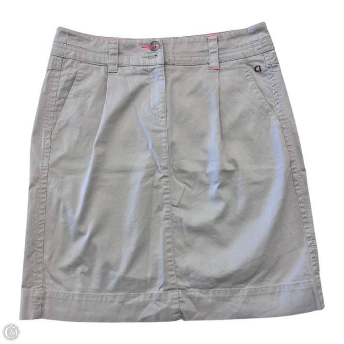 Skort By Clothes Mentor In Grey, Size: 6