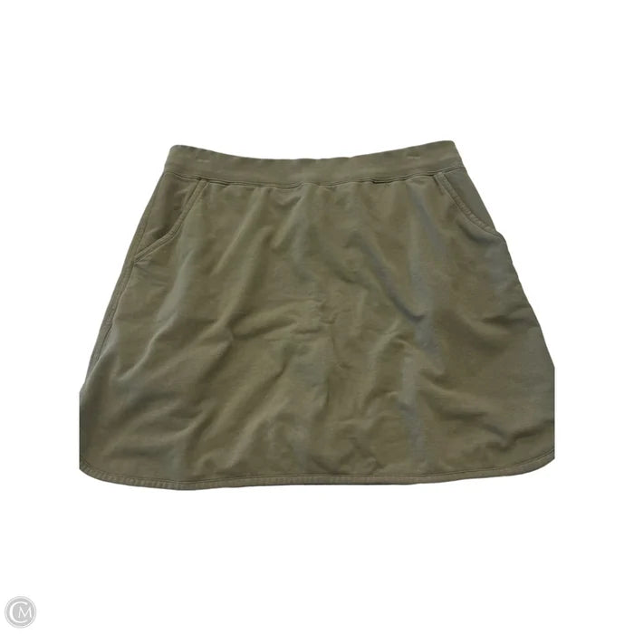 Skort By D&co. In Green, Size: M