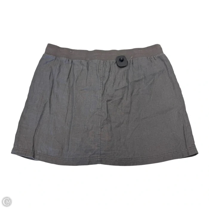Skort By Ellen Tracy In Grey, Size: Xl