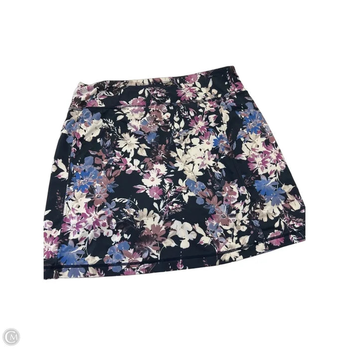 Skort By J. Jill In Floral Print, Size: S