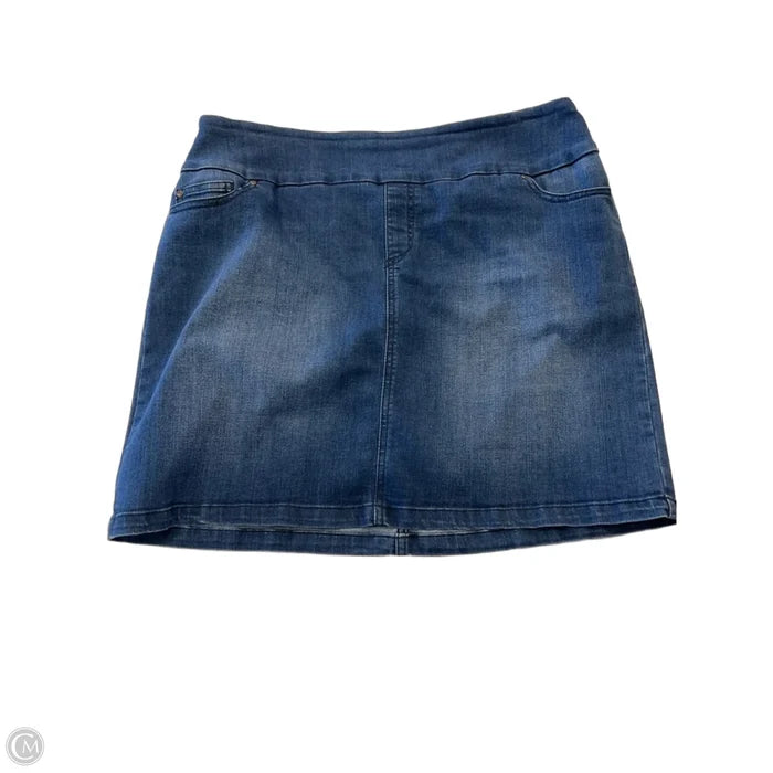 Skort By Sc & Co In Blue Denim, Size: L