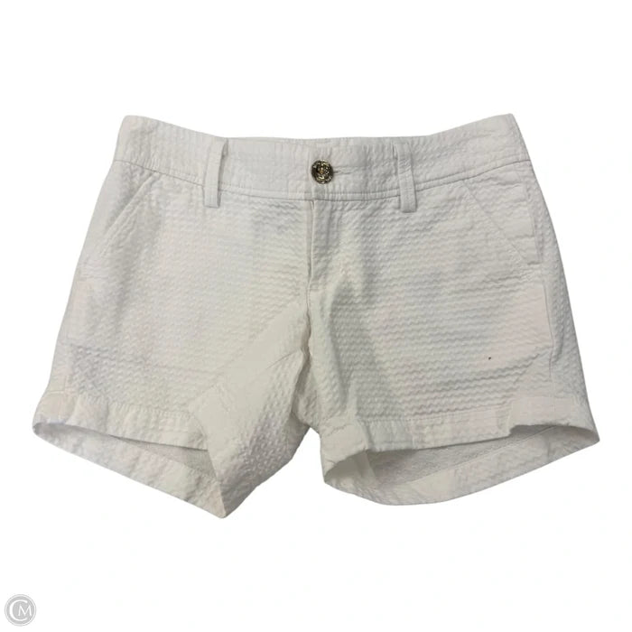 Skort Designer By Lilly Pulitzer In White, Size: 0