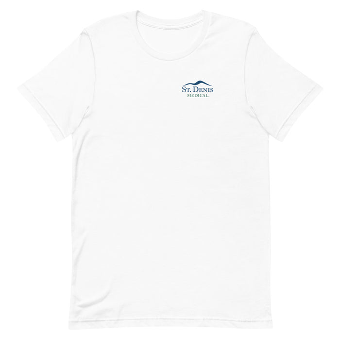 St. Denis Medical Logo T-Shirt White