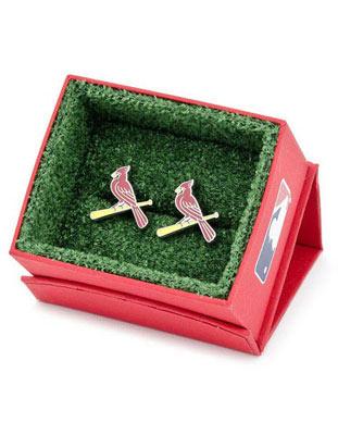 St. Louis Cardinals Officially Licensed Cufflinks - Enamel Detail - Bullet Back - PD-SLC-SLB_daa1a82e-ddfe-44c3-9bad-a50a9866e6bb