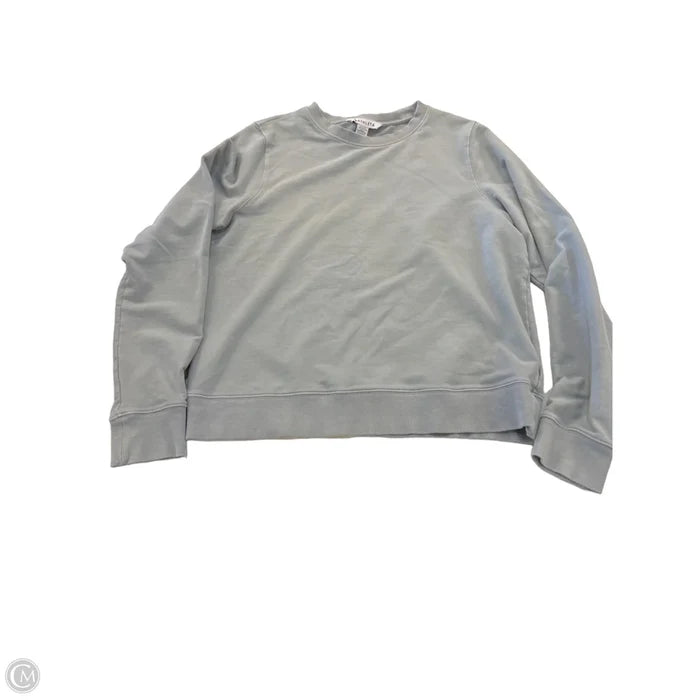 Sweatshirt Crewneck By Athleta In Grey, Size: S