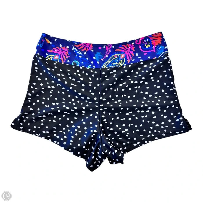 Swimsuit Bottom By Clothes Mentor In Polkadot Pattern, Size: L