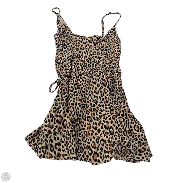 Swimwear Cover-up By Bershka In Animal Print, Size: Xs