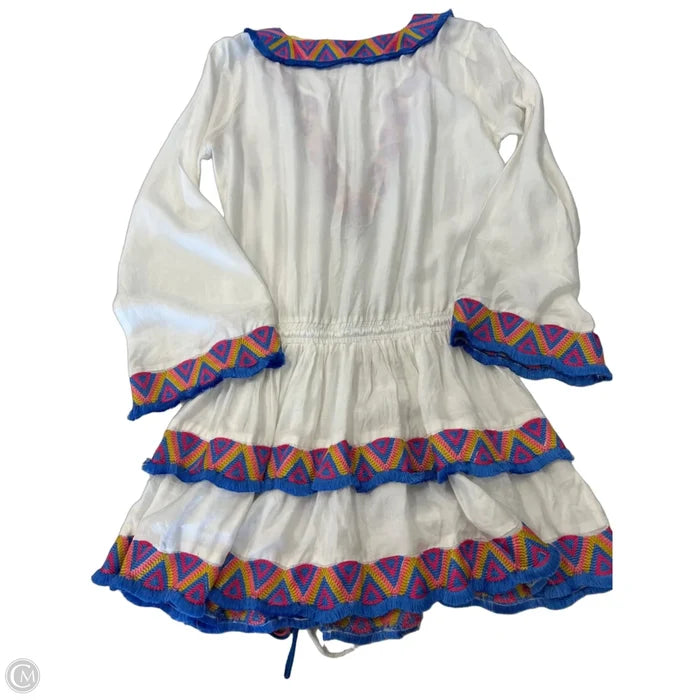 Swimwear Cover-up By Clothes Mentor In Multi-colored, Size: L