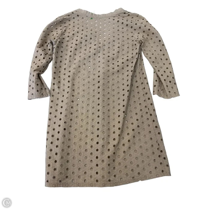 Swimwear Cover-up By Kische In Beige, Size: Osfm