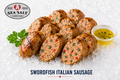 Swordfish Italian sausages
