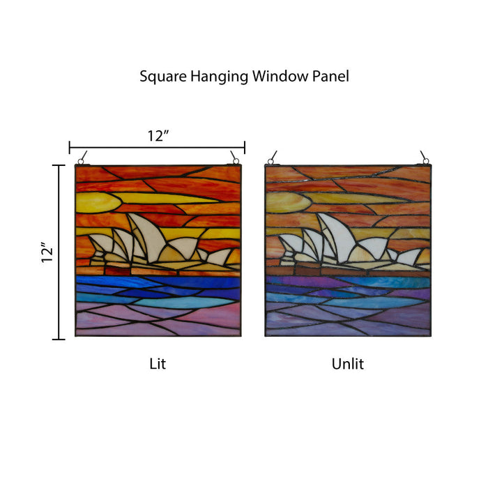 Sydney Opera House Stained Glass Window Panel