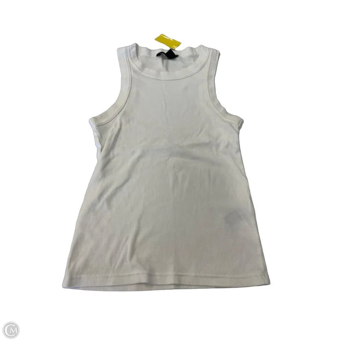 Tank Top By Banana Republic In White, Size: S
