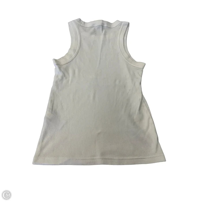 Tank Top By Banana Republic In White, Size: S