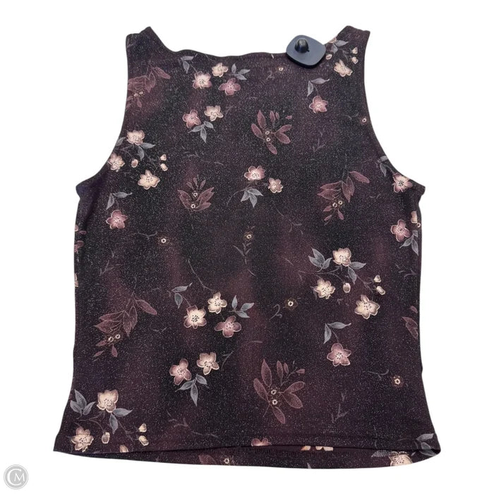 Tank Top By Heart And Soul In Floral Print, Size: M