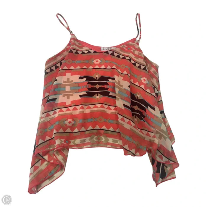 Tank Top By Moa Moa In Pink, Size: S