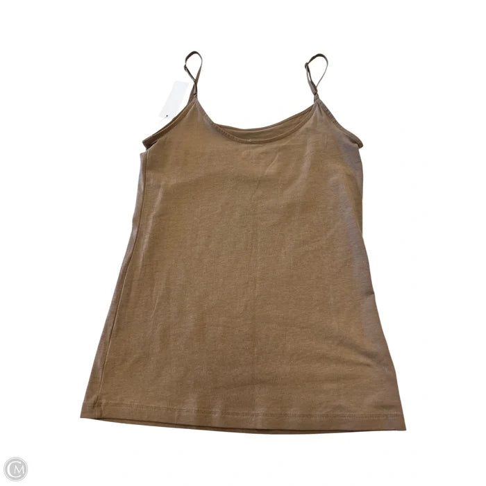 Tank Top By Time And Tru In Brown, Size: Xs