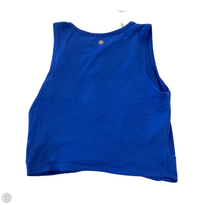 Tank Top Designer By Lilly Pulitzer In Blue, Size: M