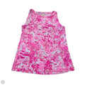 Tank Top Designer By Lilly Pulitzer In Pink & White, Size: Xs