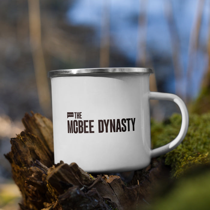 The McBee Dynasty Enamel Mug All Cowboy No Bull
