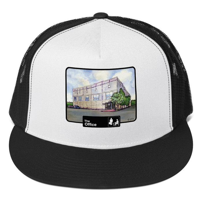 The Office Pam's Watercolor Trucker Hat