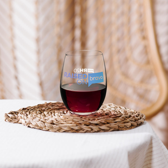 The Real Housewives 20th Anniversary Wine Glass Raised On Bravo