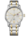 Tommy Hilfiger George Mens Watch - Two-Tone - White Dial -  Bracelet - Date - TH-1791214_68c43989-3c7d-4c25-98ee-5e3f074c0f54