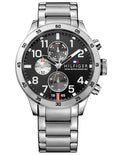 Tommy Hilfiger Trent Mens Watch - Black Dial - Bracelet - Day/Date - 50m - TH-1791141_1fc1031d-3ec0-4441-87ec-f51eb9cfd4ec