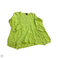 Top 3/4 Sleeve By Ali Miles In Green, Size: 1x