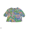 Top 3/4 Sleeve By Chaps In Paisley Print, Size: Xl