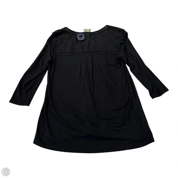Top 3/4 Sleeve By Dolan Left Coast In Black, Size: Xs