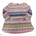 Top 3/4 Sleeve By Talbots In Geometric Pattern, Size: L