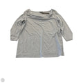 Top 3/4 Sleeve By Talbots In Grey, Size: Xl petite