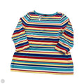 Top 3/4 Sleeve By Talbots In Striped Pattern, Size: L
