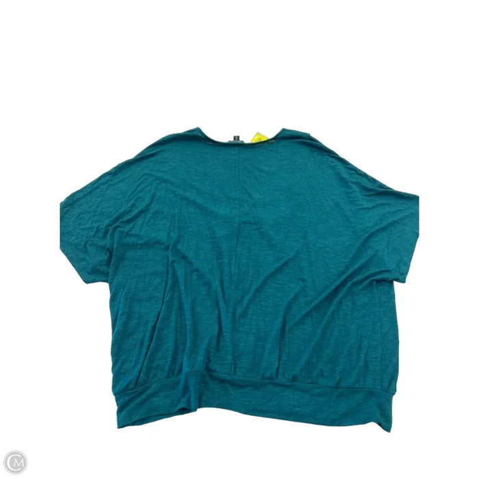 Top 3/4 Sleeve By Torrid In Green, Size: L