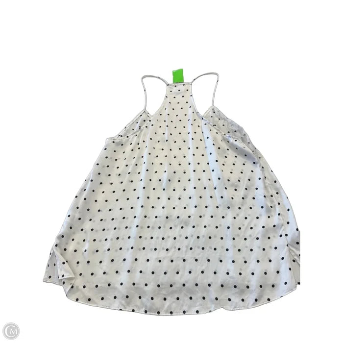 Top Cami By Clothes Mentor In Polkadot Pattern, Size: L