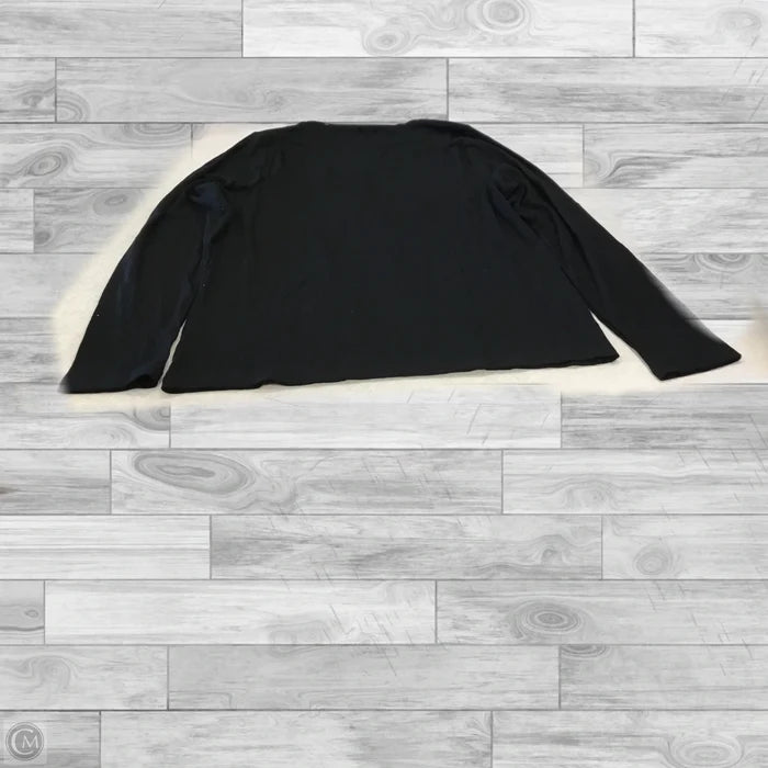 Top Long Sleeve Basic By Splendid In Black, Size: Xl
