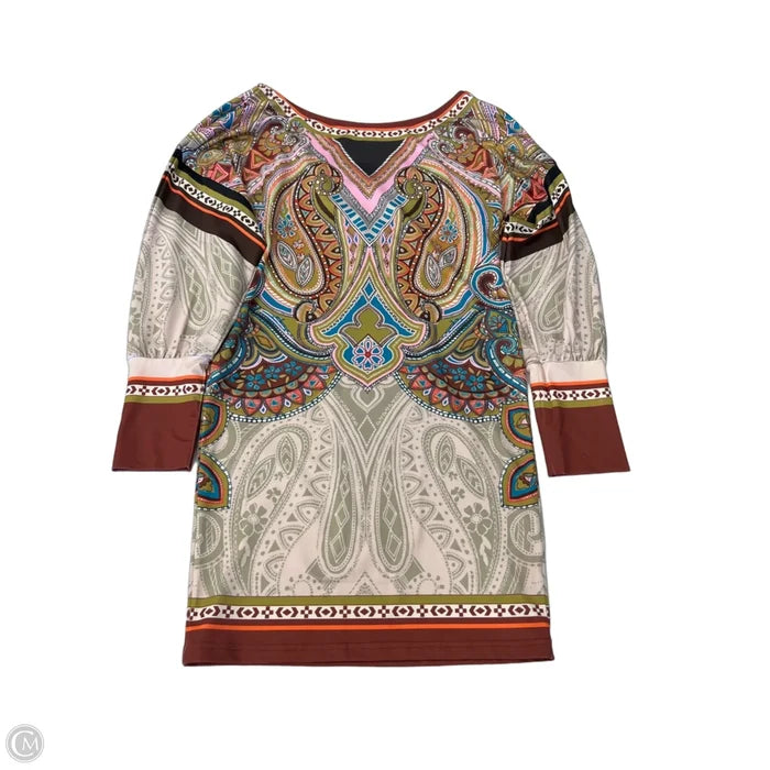 Top Long Sleeve By Clothes Mentor In Multi-colored, Size: L