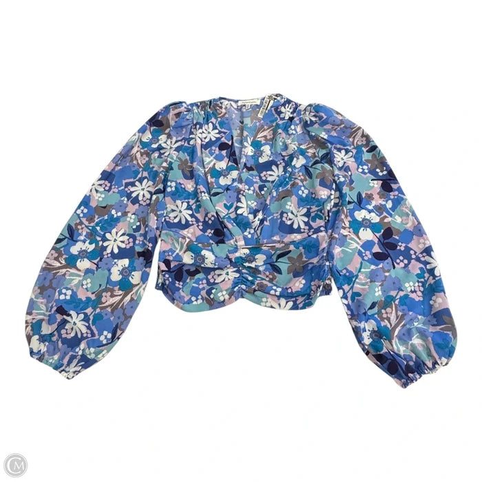 Top Long Sleeve By Heartloom In Multi-colored, Size: Xs