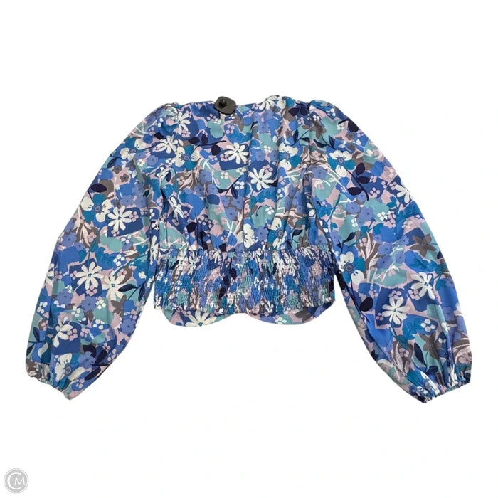Top Long Sleeve By Heartloom In Multi-colored, Size: Xs