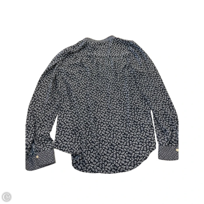 Top Long Sleeve By Loft In Floral Print, Size: Xs