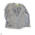 Top Long Sleeve By Loft In Striped Pattern, Size: L