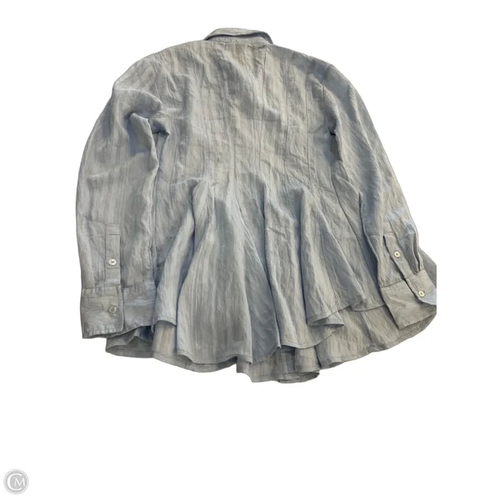 Top Long Sleeve By Maeve In Blue, Size: Xs