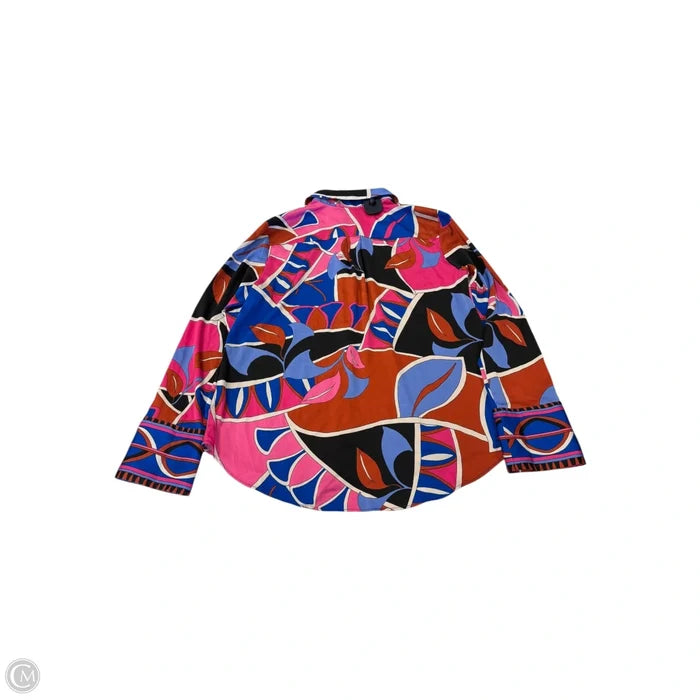 Top Long Sleeve By Maison Damelie In Multi-colored, Size: S