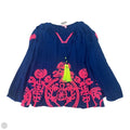 Top Long Sleeve Designer By Lilly Pulitzer In Blue, Size: S