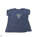 Top Short Sleeve Basic By Life Is Good In Blue, Size: Xxl