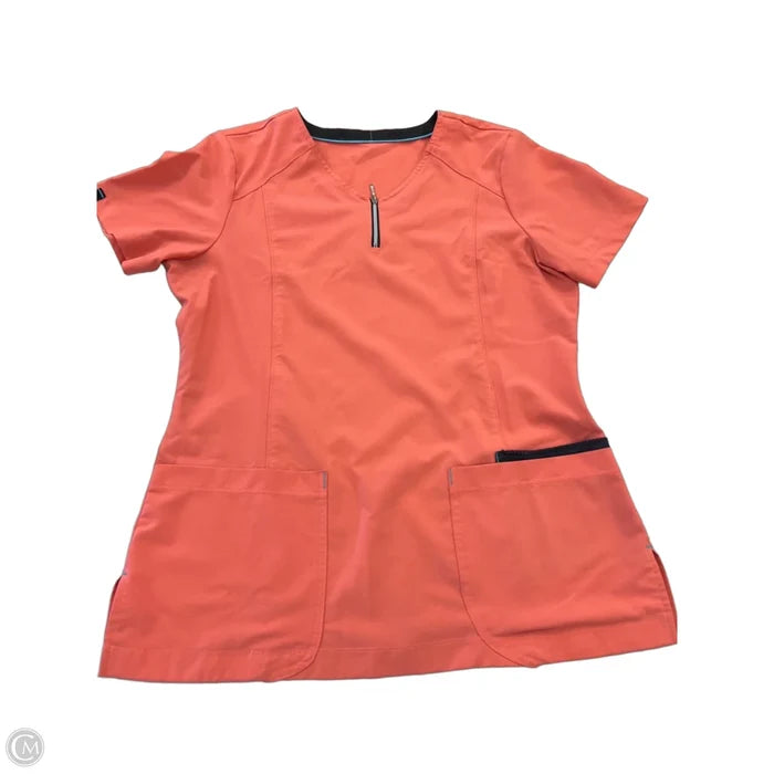 Top Short Sleeve By Clothes Mentor In Coral, Size: S