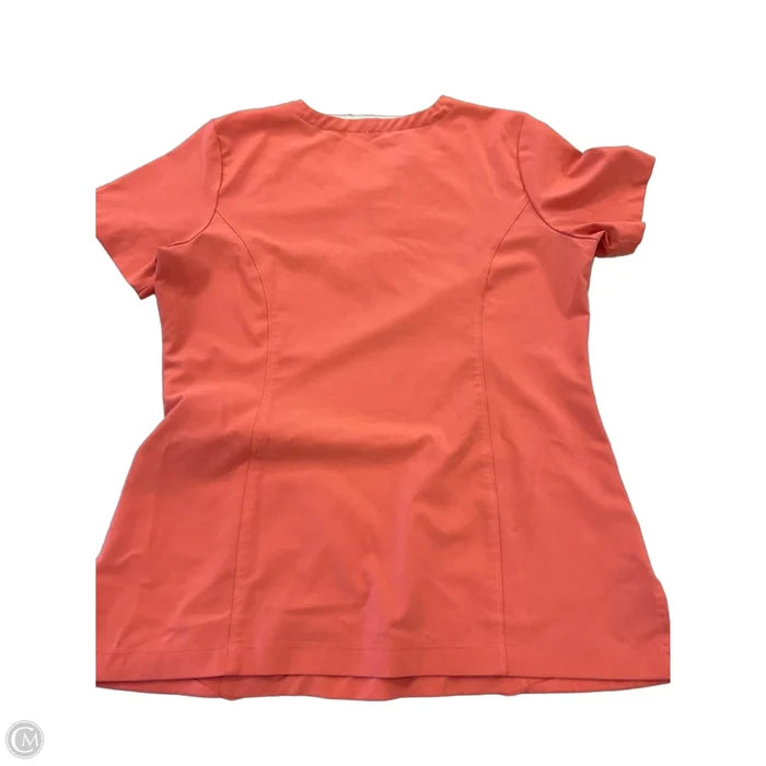 Top Short Sleeve By Clothes Mentor In Coral, Size: S