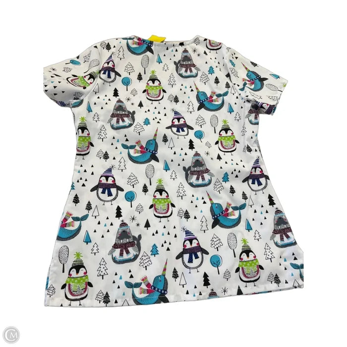 Top Short Sleeve By Clothes Mentor In White, Size: S